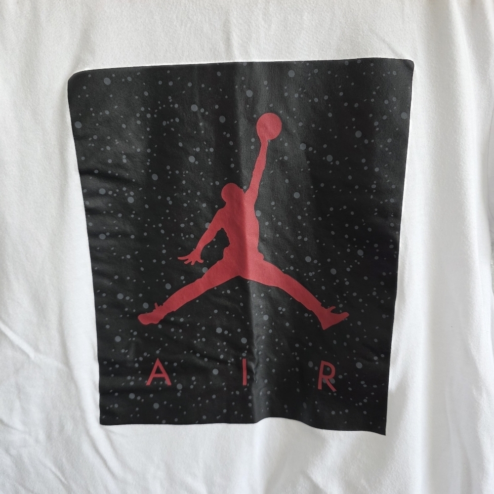 Jordan Youth Jumpman AIR Graphic T Shirt White Red Size L (12-13 Years) - Picture 2 of 4